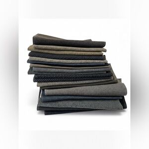 20 Assorted Designer Neutral Upholstery Fabric Swatches | Quilting Crafts